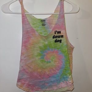 Tie-dye Victoria’s Secret tank top